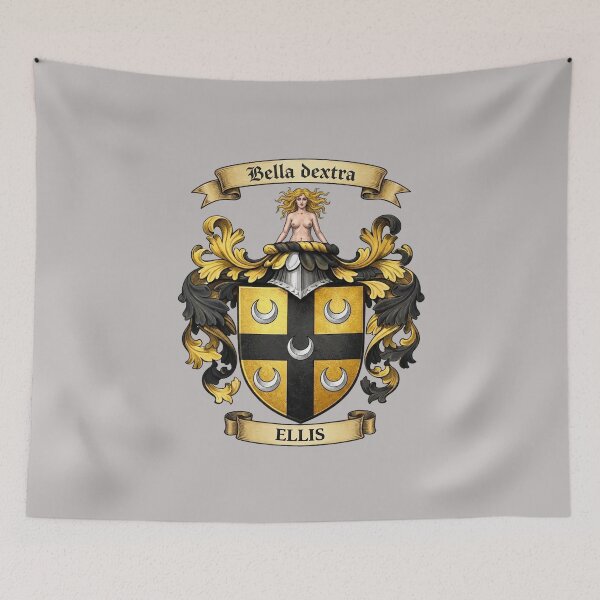 Item preview, The Ellis Family Coat of Arms designed and sold by BagTown Clans.