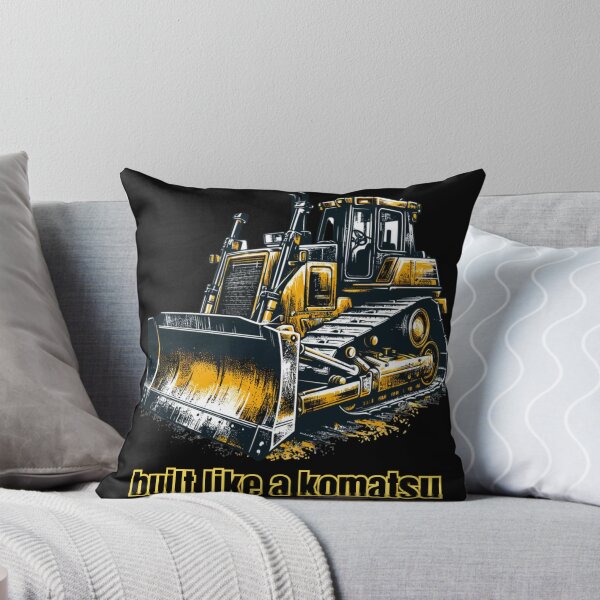 Item preview, Built Like a Komatsu Shirt | Heavy Equipment Operator Gift designed and sold by LazyButGenius.
