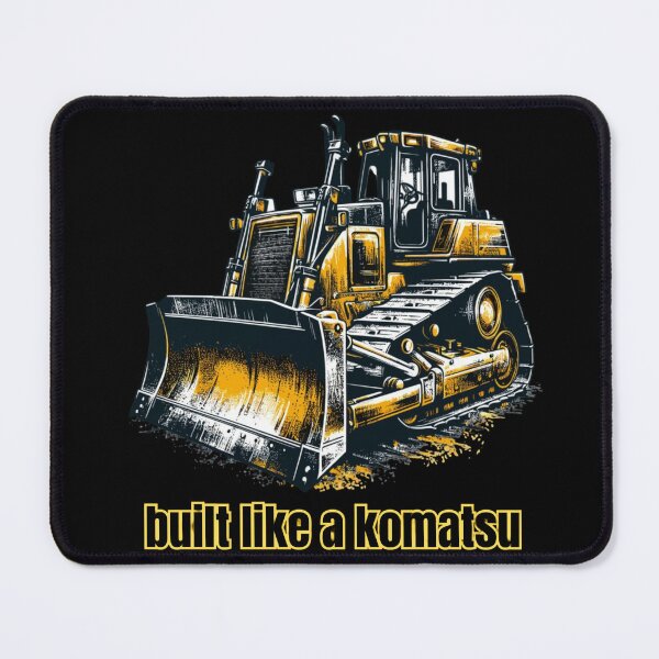 Item preview, Built Like a Komatsu Shirt | Heavy Equipment Operator Gift designed and sold by LazyButGenius.