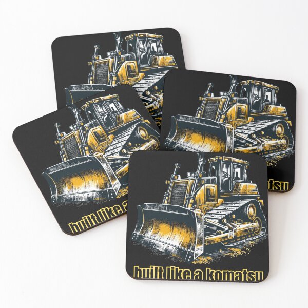 Item preview, Built Like a Komatsu Shirt | Heavy Equipment Operator Gift designed and sold by LazyButGenius.