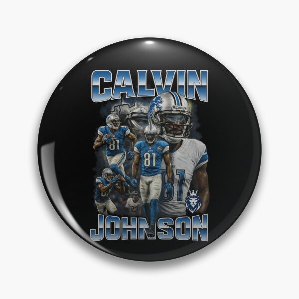 Item preview, Calvin Johnson #81 designed and sold by TheArtOfCar.