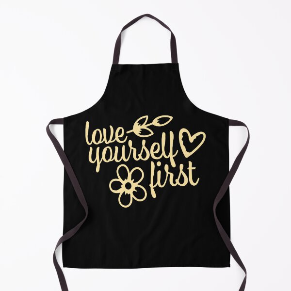 Item preview, Love Yourself First Self Care Empowerment Quote designed and sold by shirt-o-mat.
