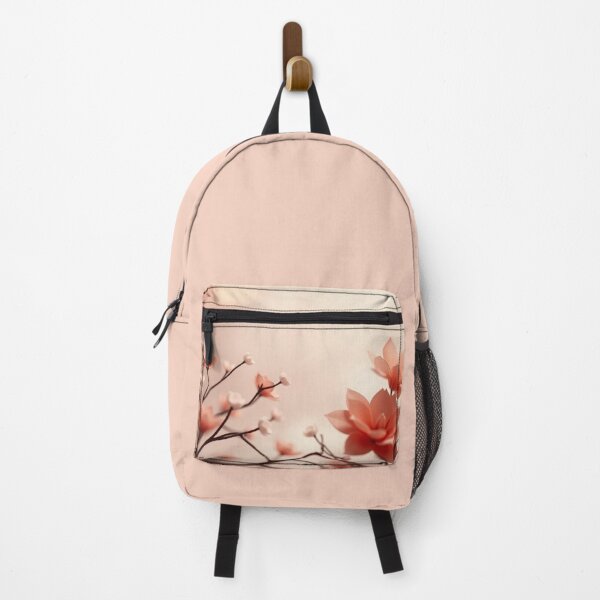 Item preview, Peach Floral Bokeh Little Flowers designed and sold by Sachie's Studio.