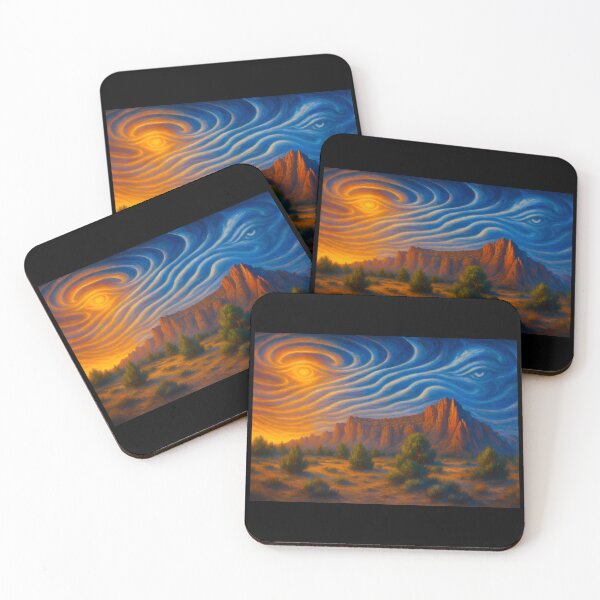 Item preview, Eye of Horus & Eye of Ra Sun and Moon – Egyptian Mythology Spiritual Desert Art designed and sold by WilderRoads.