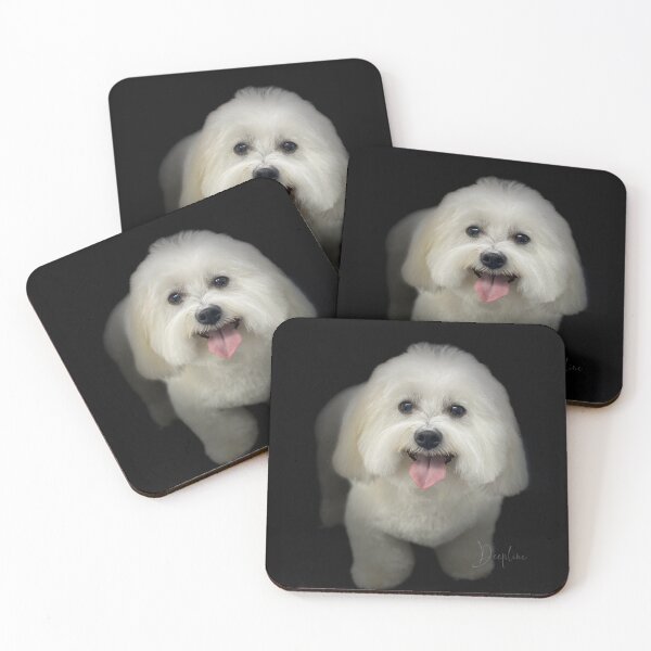 Item preview, Coton de Tulear Portrait  designed and sold by DeeplineArt.