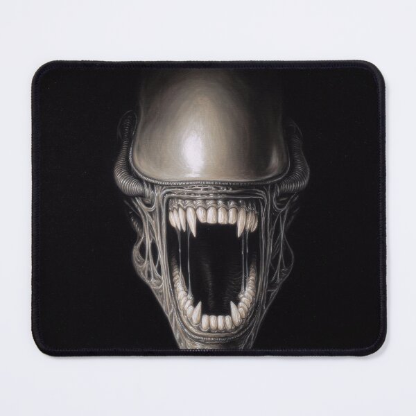 Item preview, Photorealistic Xenomorph Portrait with Open Jaw designed and sold by Shannon Hilson.