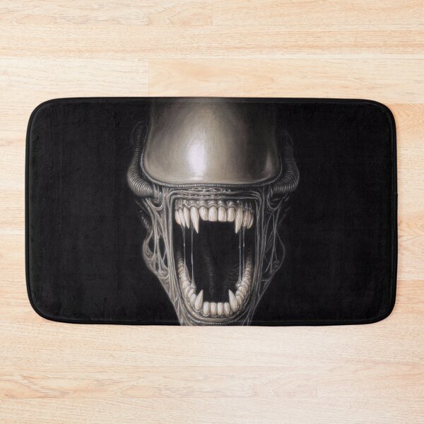 Item preview, Photorealistic Xenomorph Portrait with Open Jaw designed and sold by Shannon Hilson.