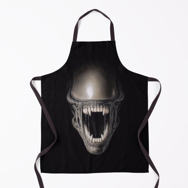 Item preview, Photorealistic Xenomorph Portrait with Open Jaw designed and sold by Shannon Hilson.