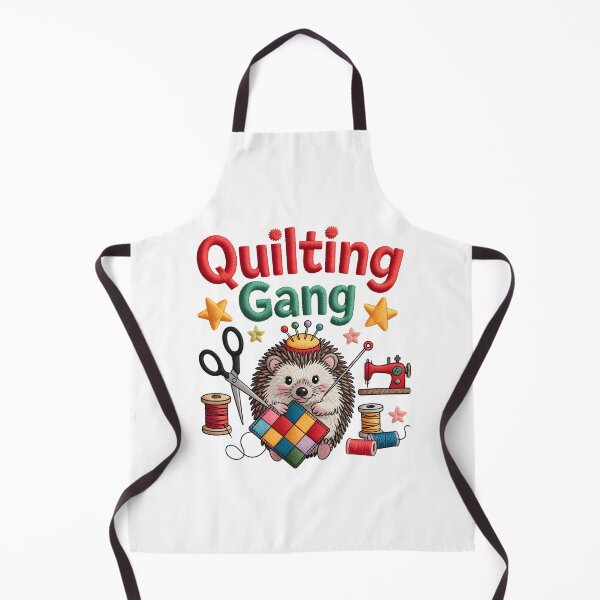Item preview, Quilting Gang – Cute Sewing Crew designed and sold by JessArty ⭐⭐⭐⭐⭐.