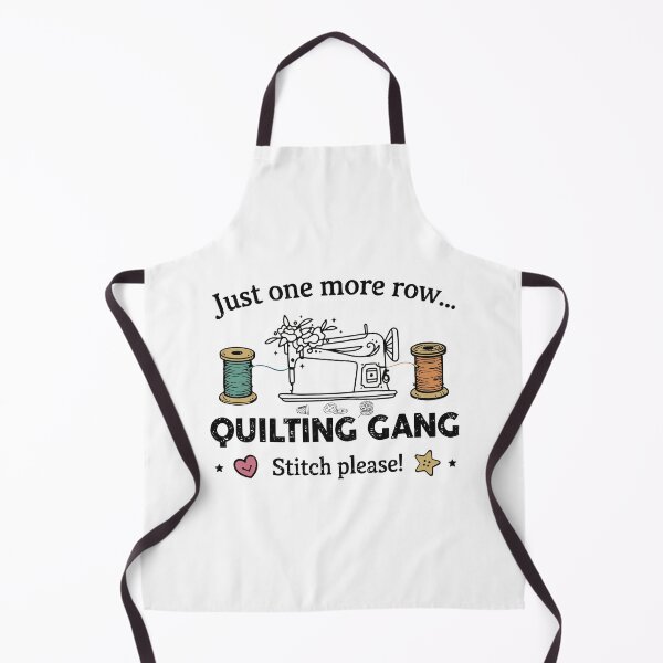 Item preview, Quilting Gang – Just One More Row designed and sold by JessArty ⭐⭐⭐⭐⭐.