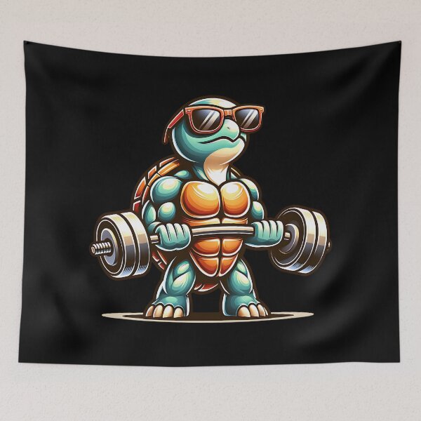 Item preview, Fitness Turtle designed and sold by ReneMM.
