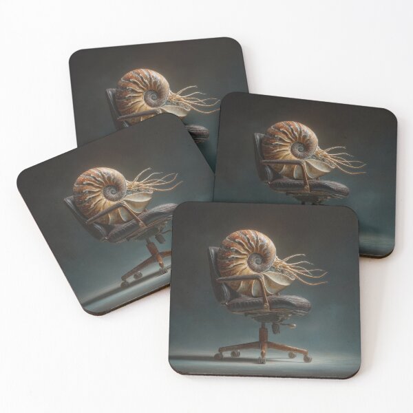Item preview, Nautilus Sitting in Office Chair designed and sold by Shannon Hilson.