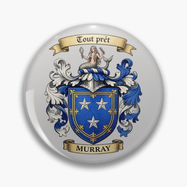 Item preview, The Murray Family Coat of Arms designed and sold by BagTown Clans.