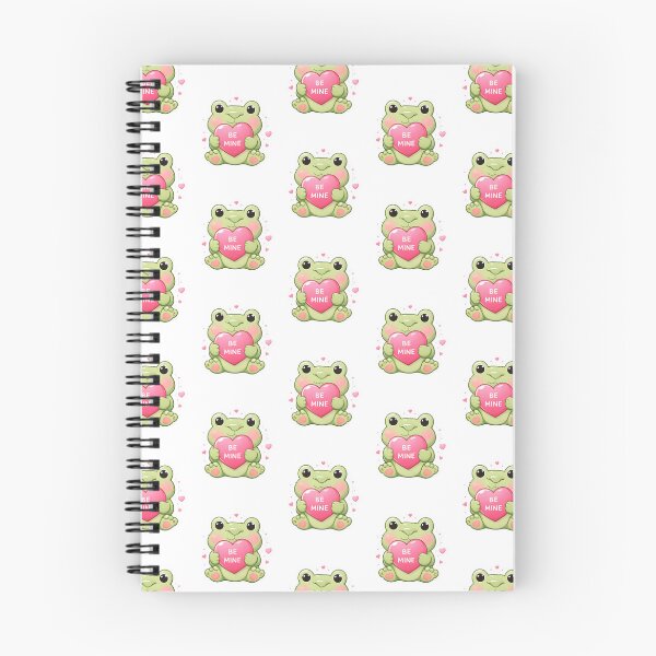 Item preview, Cute Frog Be Mine Sticker – Kawaii Valentine Love Design designed and sold by mibrand.