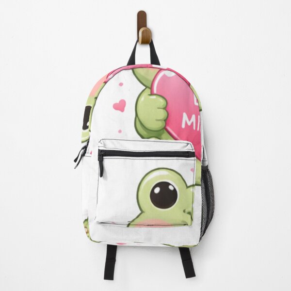Item preview, Cute Frog Be Mine Sticker – Kawaii Valentine Love Design designed and sold by mibrand.