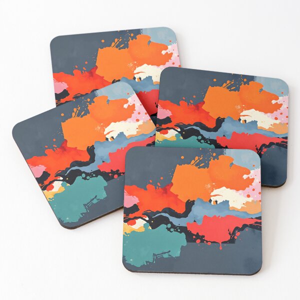 Item preview, Abstract Colorful designed and sold by shelteredinside.