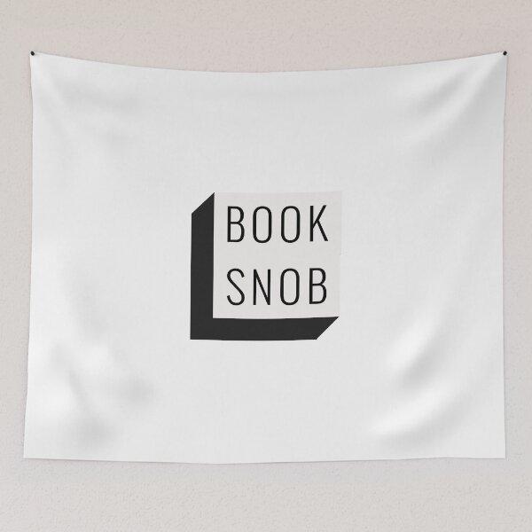 Item preview, Book Snob reading humor designed and sold by The Sporty Nerd.
