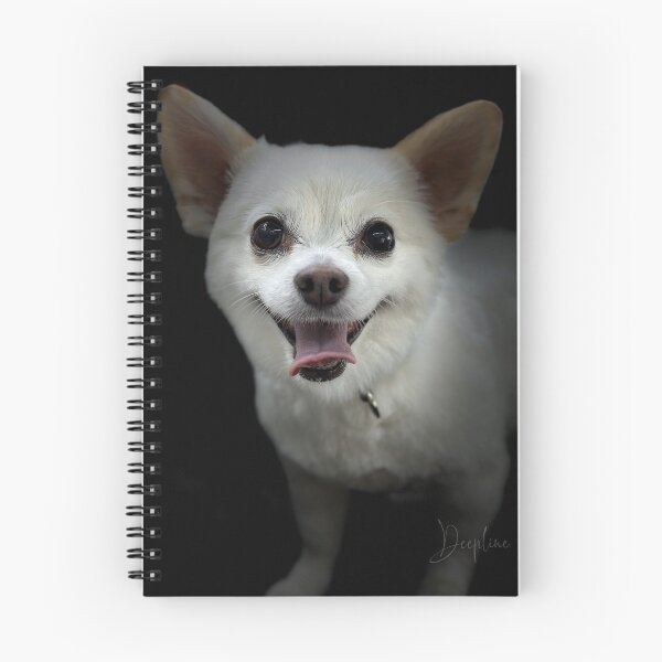 Item preview, White Chihuahua Portrait  designed and sold by DeeplineArt.