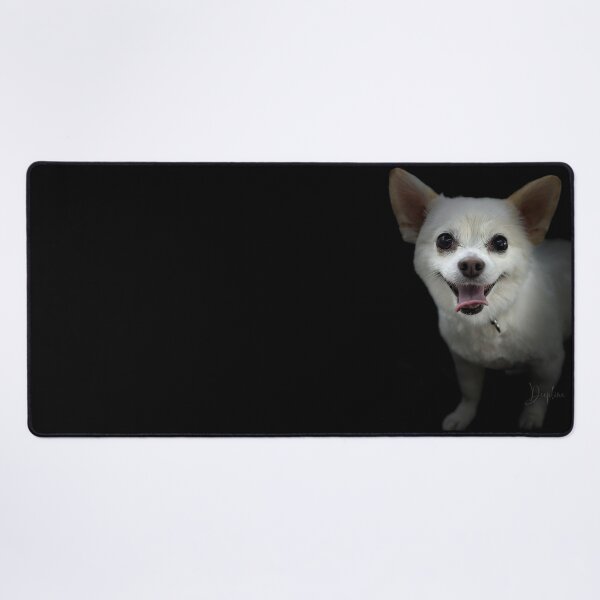 Item preview, White Chihuahua Portrait  designed and sold by DeeplineArt.