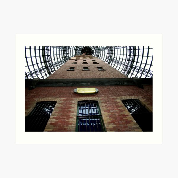 REDREAMING SHOT TOWER Art Print