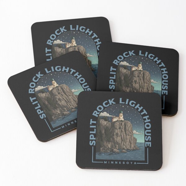 Item preview, Split Rock Lighthouse Minnesota Vintage Travel designed and sold by LinaValearte.