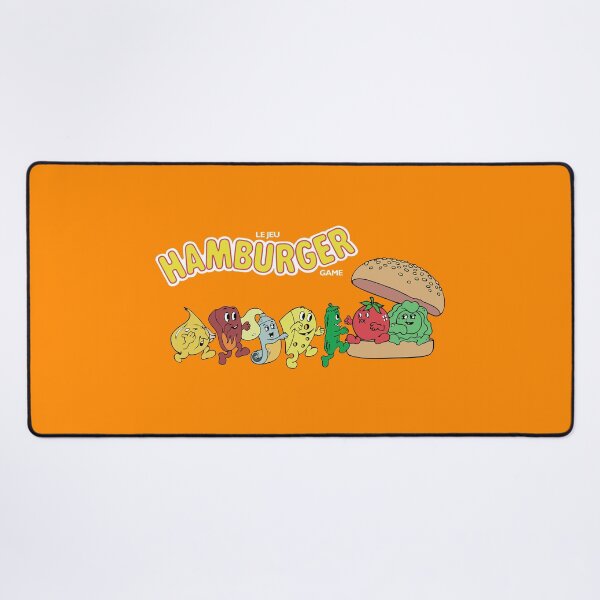 Item preview, Le Jeu du Hamburger / Hamburger Game T-Shirt designed and sold by Guerillaware.