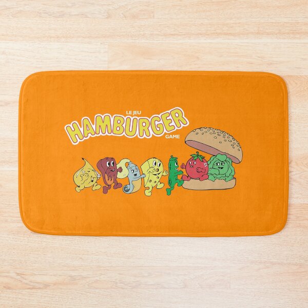 Item preview, Le Jeu du Hamburger / Hamburger Game T-Shirt designed and sold by Guerillaware.