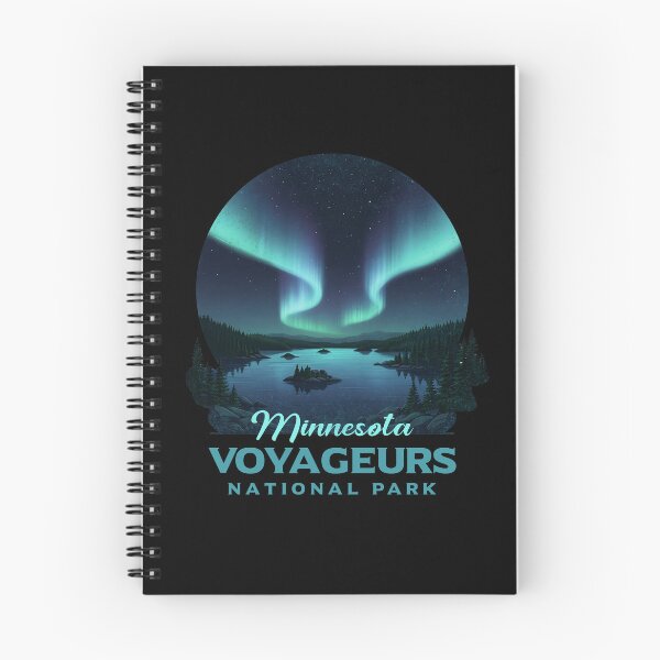 Item preview, Minnesota Voyageurs National Park Northern Lights Vintage designed and sold by LinaValearte.