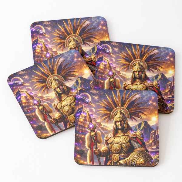 Item preview, Inca Warrior – Futuristic Art designed and sold by EASNFTCOL.