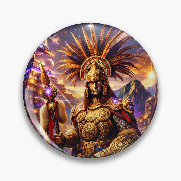 Item preview, Inca Warrior – Futuristic Art designed and sold by EASNFTCOL.