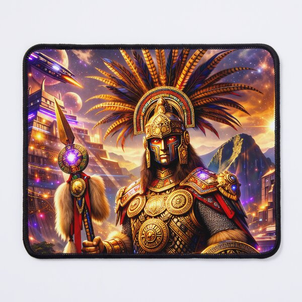 Item preview, Inca Warrior – Futuristic Art designed and sold by EASNFTCOL.