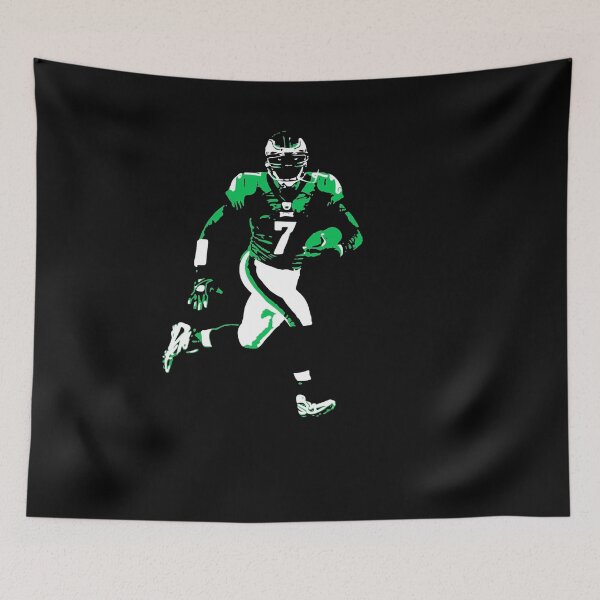 Item preview, Michael Vick #7 Eagles Retro Pop Art Silhouette Tribute designed and sold by TheArtOfCar.