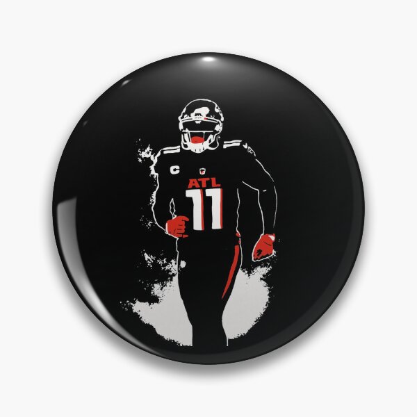 Item preview, Julio Jones #11 ATL Football Retro Stencil Art Tribute designed and sold by TheArtOfCar.