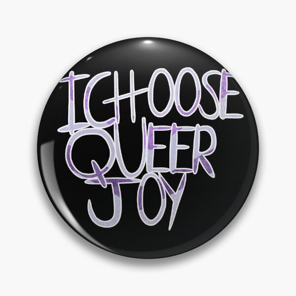 Item preview, I Choose Queer Joy (Queer Chevron Flag) designed and sold by MidKnightFury.