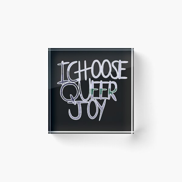 Item preview, I Choose Queer Joy (Demiromantic Flag) designed and sold by MidKnightFury.