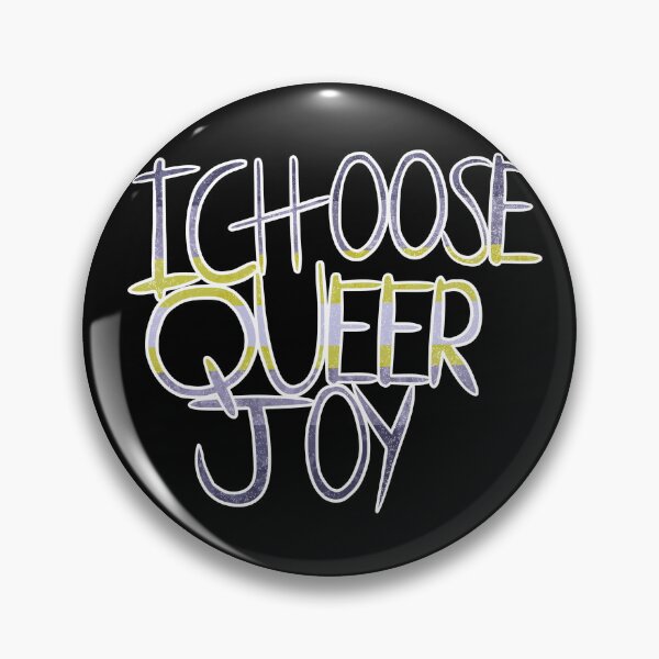 Item preview, I Choose Queer Joy (Demigender Flag) designed and sold by MidKnightFury.
