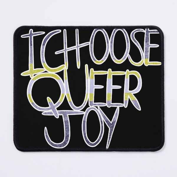 Item preview, I Choose Queer Joy (Demigender Flag) designed and sold by MidKnightFury.