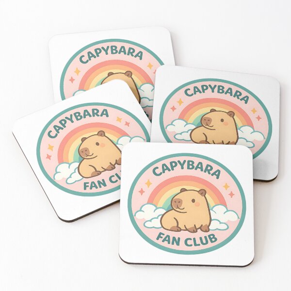 Item preview, CAPYBARA FAN CLUB designed and sold by emilydabblese.