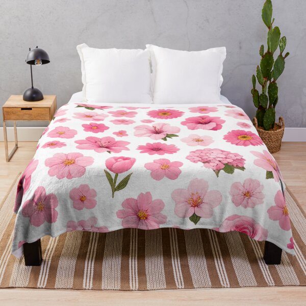 Artikelvorschau, Rosa Blumenmuster entworfen und verkauft von VladSecond.