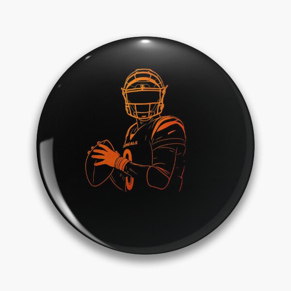 Item preview, Joe Burrow Quarterback Retro Line Art Tribute designed and sold by TheArtOfCar.