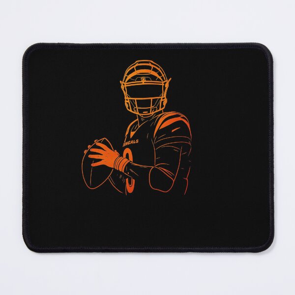 Item preview, Joe Burrow Quarterback Retro Line Art Tribute designed and sold by TheArtOfCar.