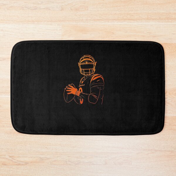 Item preview, Joe Burrow Quarterback Retro Line Art Tribute designed and sold by TheArtOfCar.
