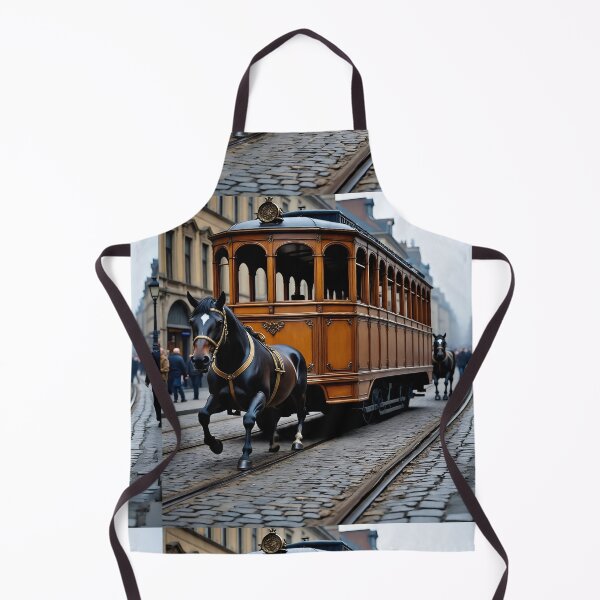 Item preview, Horse Tram designed and sold by AwesomeDigiShop.