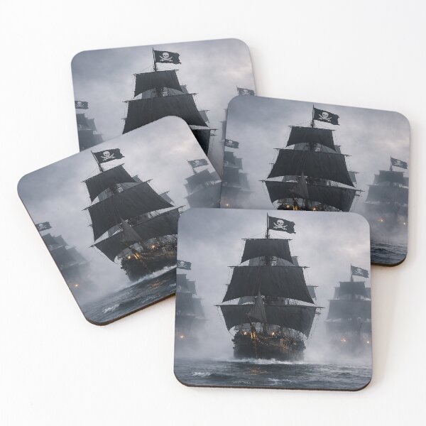 Item preview, Pirate fleet on the hunt designed and sold by CorpusErectus.