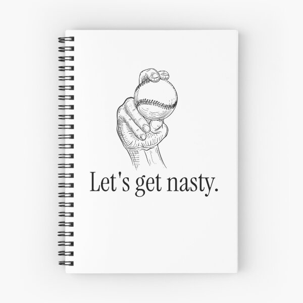 Artikelvorschau, Let's Get Nasty Baseball-Wurfgriff entworfen und verkauft von The Sporty Nerd.