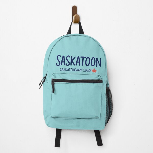 Item preview, Saskatoon Saskatchewan Canada Cute Colorful Skyline Landscape designed and sold by HowToCanadian.