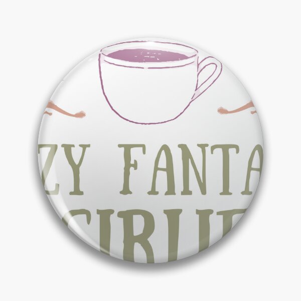 Item preview, Cozy Fantasy Girlie Sticker - For Bookworms and Readers designed and sold by CozyoteMarket.