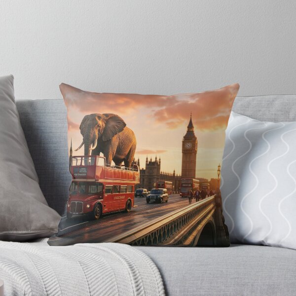 Item preview, Elephant Takes the Bus in London designed and sold by Tridentulus.