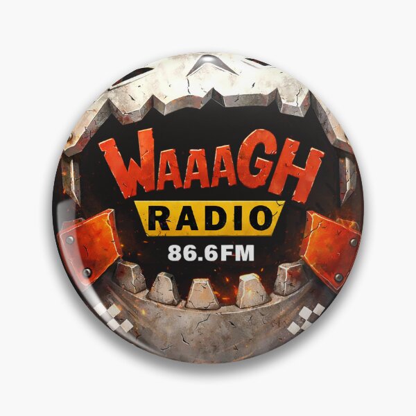 Item preview, WAAAGH RADIO - Gorkonaut Design designed and sold by ThimbleandOak.
