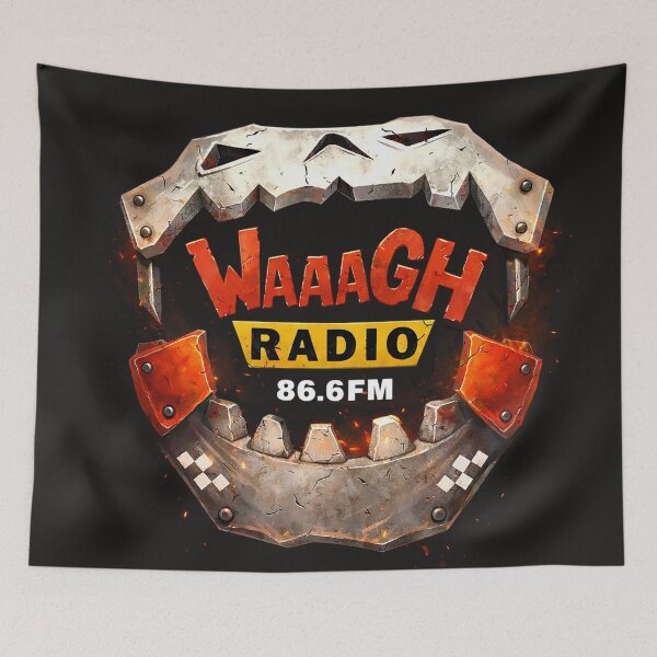 Item preview, WAAAGH RADIO - Gorkonaut Design designed and sold by ThimbleandOak.